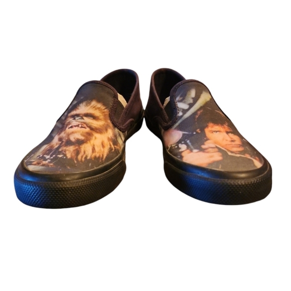 Sperry x STAR WARS Cloud Slip-on Sneakers Han Solo & Chewbacca Comicon 6M Disney - Picture 4 of 8